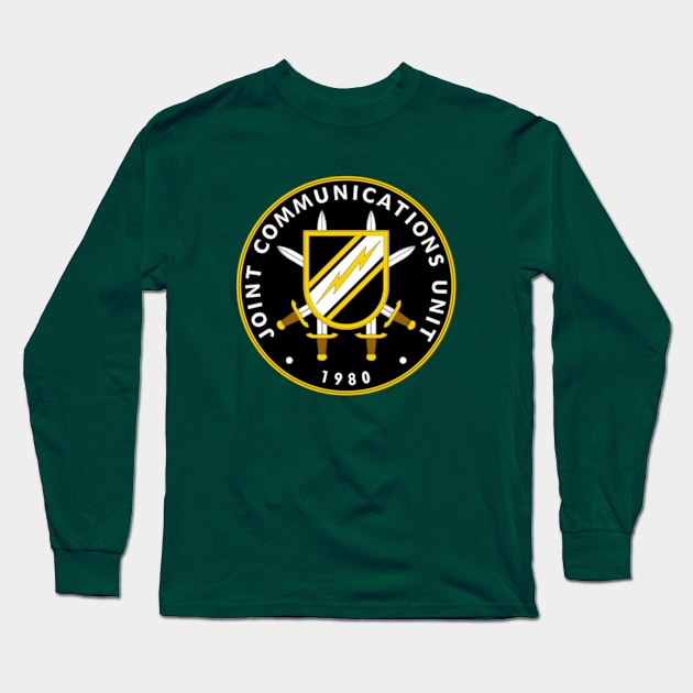 Joint Communications Unit JCU of Joint Special Operations Command (JSOC) Long Sleeve T-Shirt by Desert Owl Designs